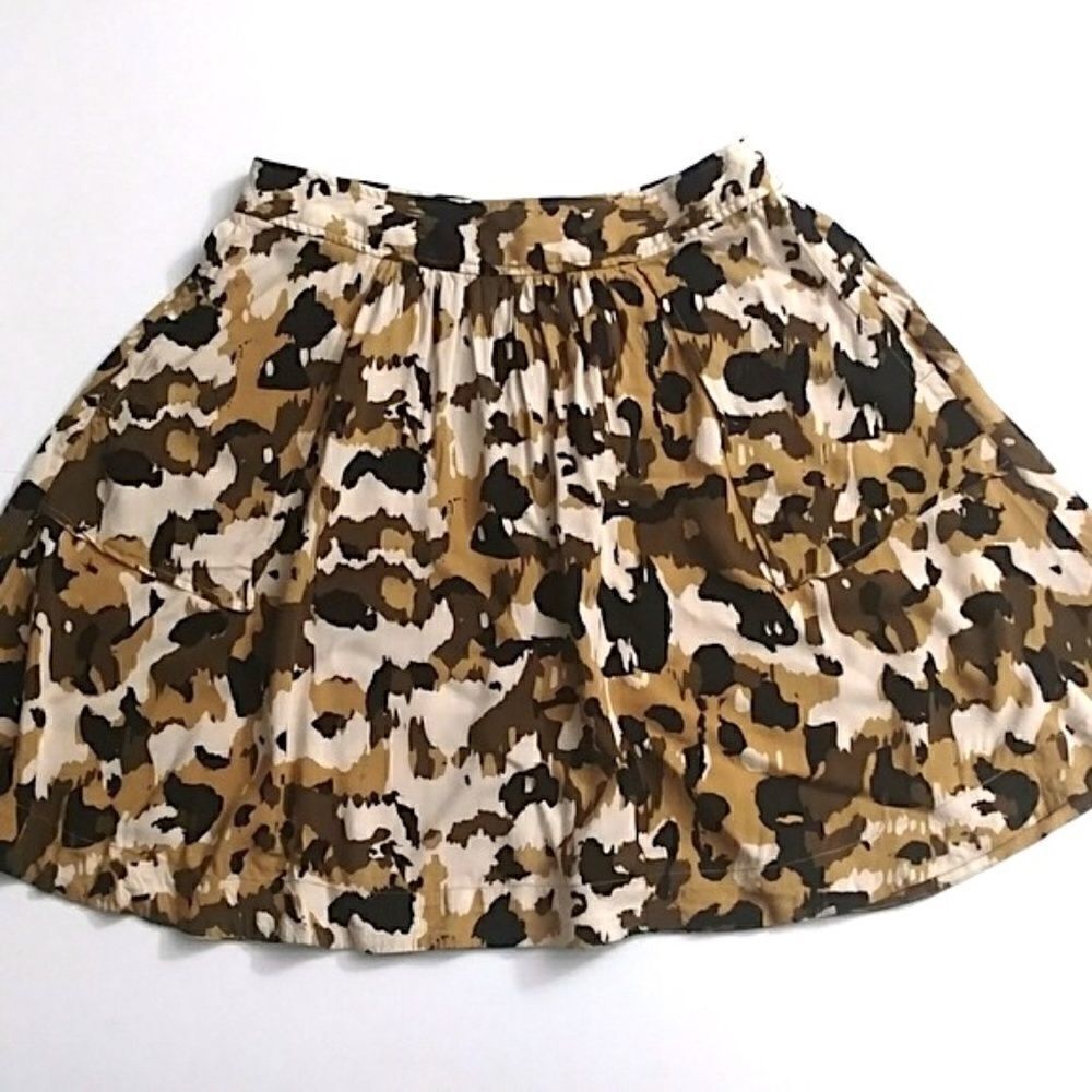 ‎French Connection Camo Skirt w/Pockets - 8